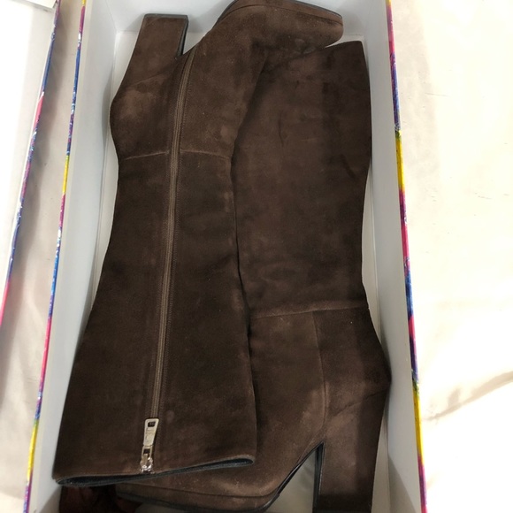 PRADA Brown suede boots size 36.5 - Picture 8 of 8
